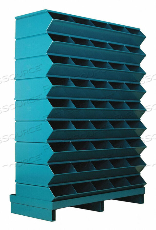 OEM#: 3-245SSPBSECTIONAL BIN UNIT 45 BLUE 52 IN H by Stackbin Corporation