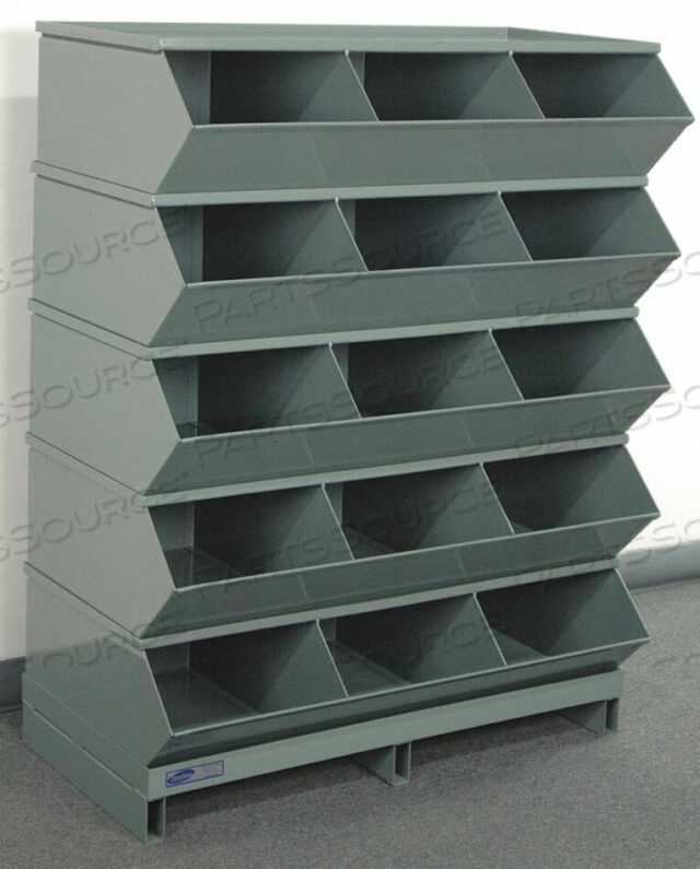 OEM#: 3-415SSPBSECTIONAL BIN UNIT 15 GRAY 46-7/8 IN H by Stackbin Corporation