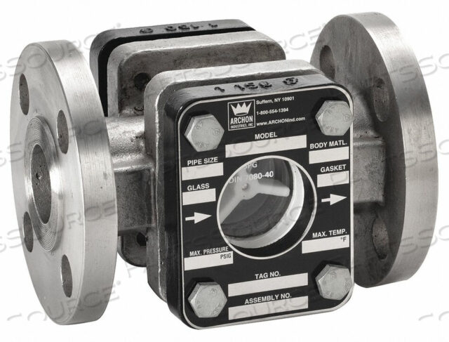 OEM#: AKF-FR010AA05ASIGHT FLOW INDICATOR 5-5/8 L 1 PIPE by Archon Industries Inc.