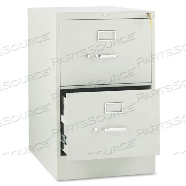 OEM#: H312C.P.Q310 SERIES VERTICAL FILE, 2 LEGAL-SIZE FILE DRAWERS, LIGHT GRAY, 18.25 X 26.5 X 29 by HON