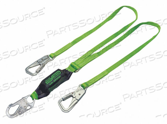 OEM#: 8798B/6FTGNSHOCK-ABSORBING LANYARD GREEN by Honeywell