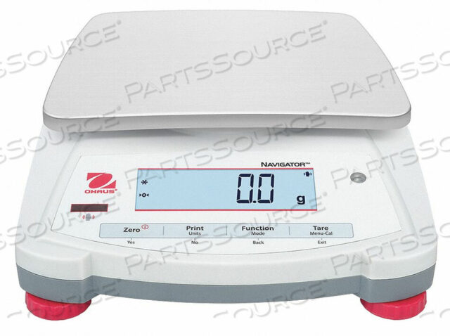 OEM#: 30456417NVT4201 NAVIGATOR PORTABLE BALANCE, 4,200G X 0.1G, 6-15/16 X 9-1/8 PLATFORM by Ohaus Corporation