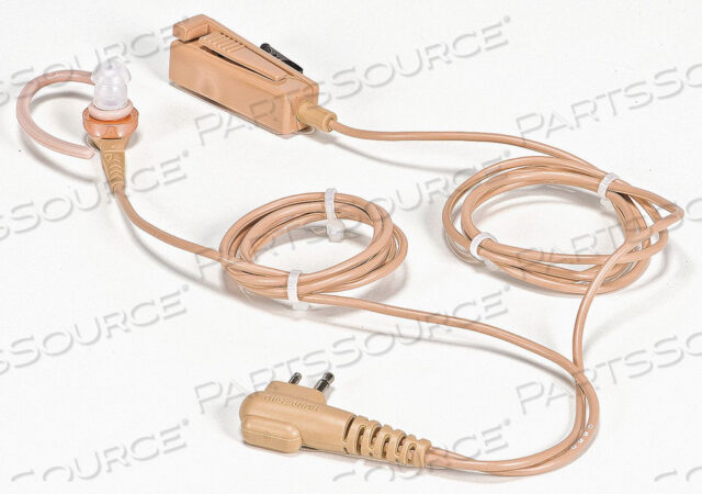 EARPIECE BEIGE EAR LOOP (2) WIRE