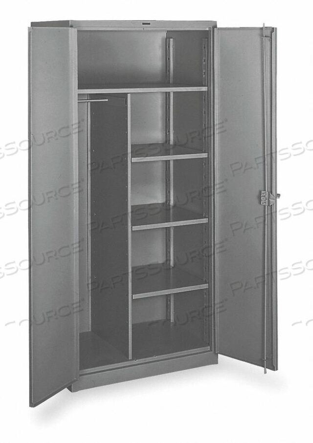 OEM#: DD1121COMBO WARDROBE CABINET 82 H 36 W GRAY by Lyon