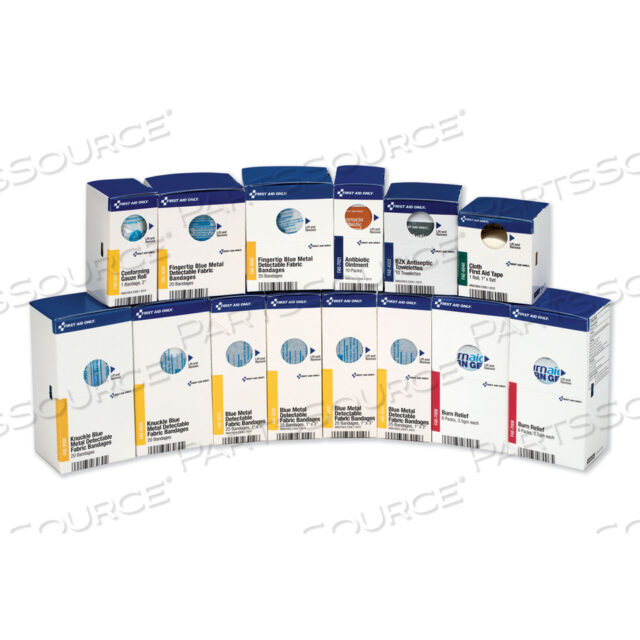 OEM#: FAE-8010SMARTCOMPLIANCE RESTAURANT FIRST AID CABINET REFILL, 214 PIECES by First Aid Only