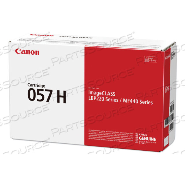 Replaces Canon (Consumer Electronics) 3010C001TONER CARTRIDGE, REPLACEMENT FOR CANON (CTG-057) IMAGECLASS LBP226DW, LBP227DW, MF445DW, MF448DW I-SENSYS LBP2232DW, LBP226DW, LBP228X, MF443DW,
