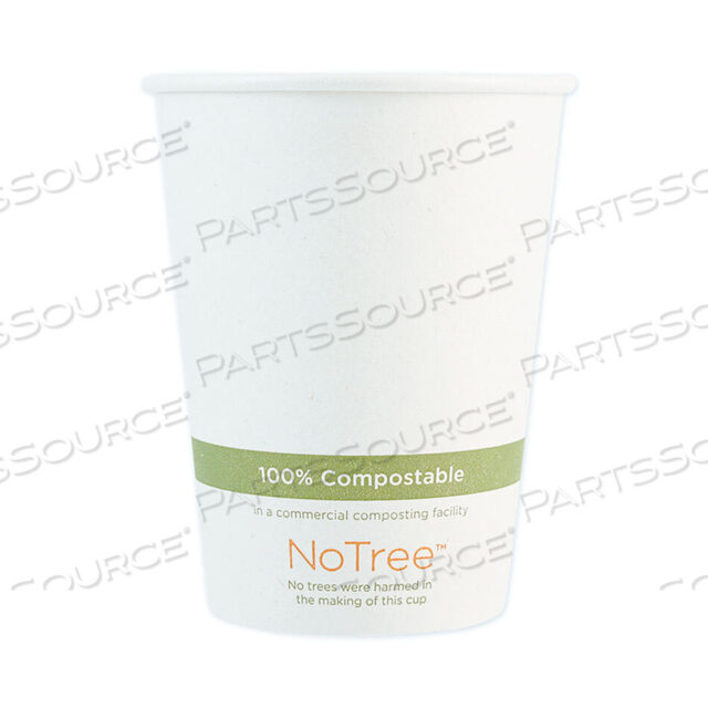 OEM#: CUSU12NOTREE PAPER HOT CUPS, 12 OZ, NATURAL, 1,000/CARTON by World Centric