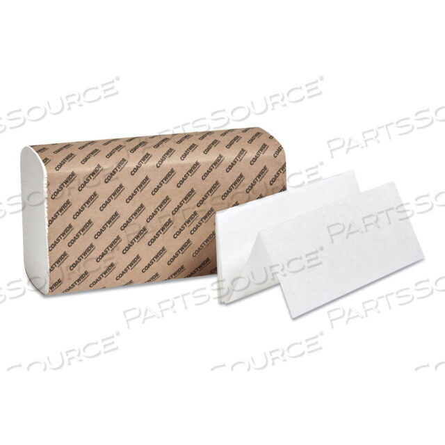 OEM#: CW58045MULTI-FOLD PAPER TOWELS, 9.5 X 9.25, WHITE, 250 SHEETS/PACK, 16 PACKS/CARTON by Coastwide Professional