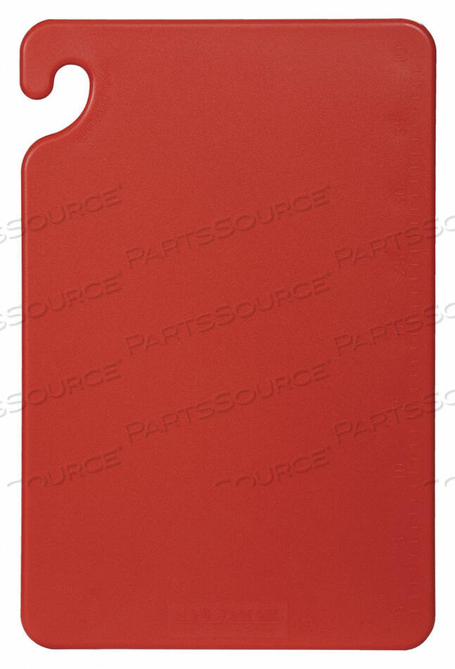 OEM#: CB121812RDCUT BOARD,CUT-N-CARY 12X18X1/2 -RD by San Jamar