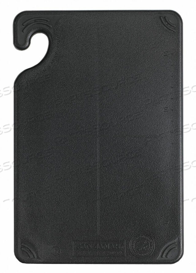 OEM#: CBG6938BKCUT BRD, SAF-T-GRIP 6 X 9 X 3/8 BLK by San Jamar