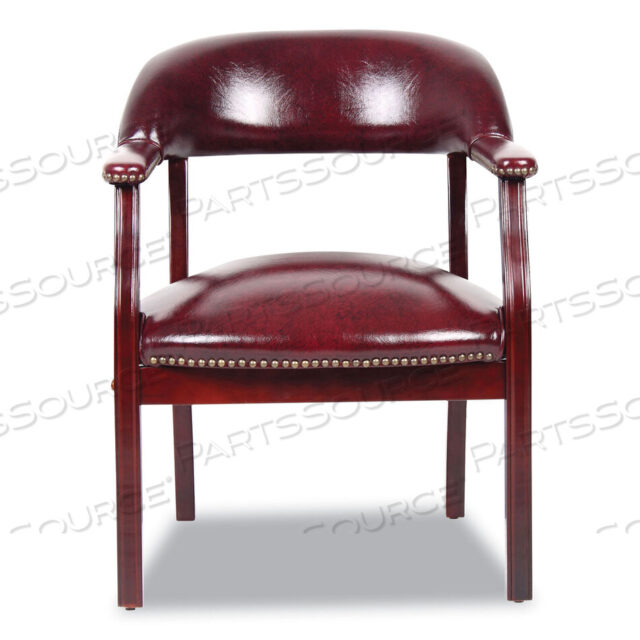 OEM#: B9540-BYCONFERENCE CHAIR WITH ARMS - VINYL - BURGUNDY by Boss