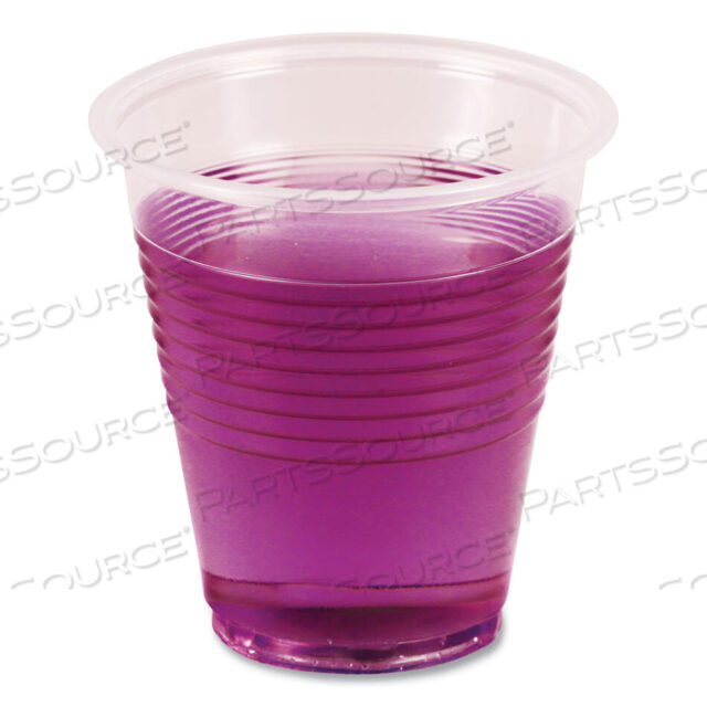 OEM#: BWKTRANSCUP3CTTRANSLUCENT PLASTIC COLD CUPS, 3 OZ, POLYPROPYLENE, 125 CUPS/SLEEVE, 20 SLEEVES/CARTON by Boardwalk