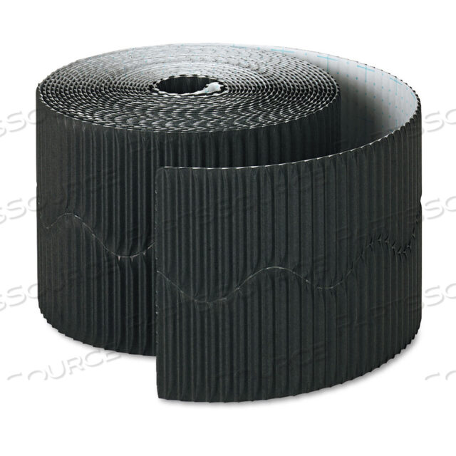OEM#: 37306BORDETTE DECORATIVE BORDER, 2.25 X 50 FT ROLL, BLACK by Pacon