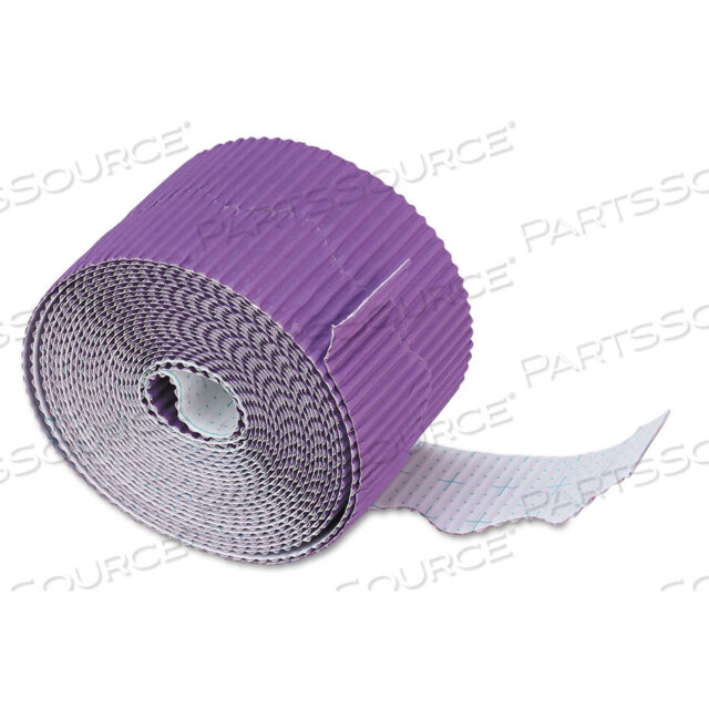 OEM#: 37334BORDETTE DECORATIVE BORDER, 2.25 X 50 FT ROLL, VIOLET by Pacon