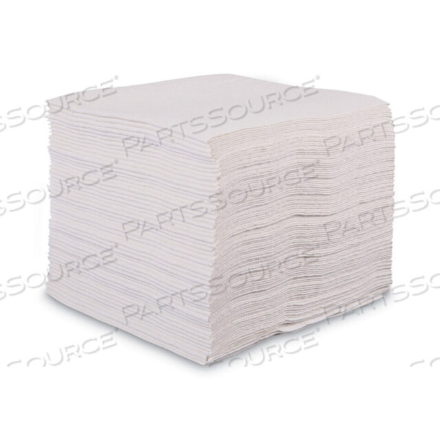 OEM#: BWK-V040QPWDRC WIPERS, 12 X 13, WHITE, 56 BAG, 18 BAGS/CARTON by Boardwalk
