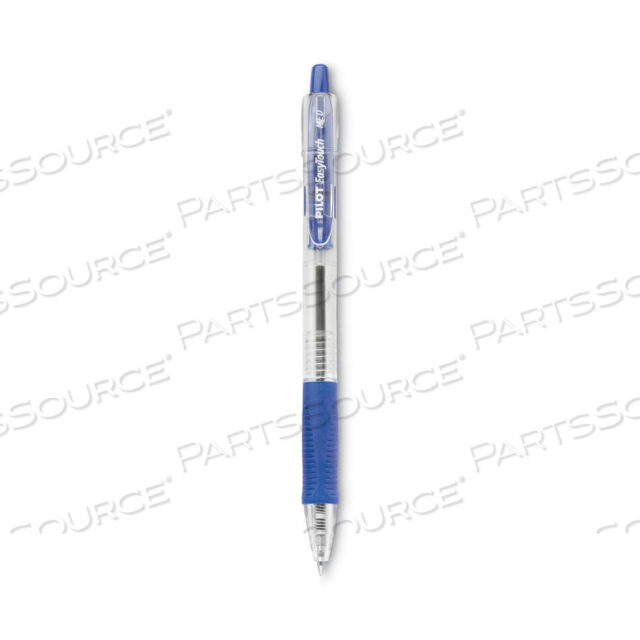 OEM#: 32221EASYTOUCH BALLPOINT PEN, RETRACTABLE, MEDIUM 1 MM, BLUE INK, CLEAR BARREL, DOZEN by Pilot