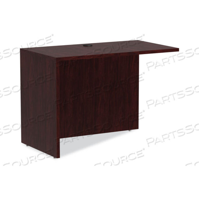 OEM#: ALEVA354224MYALERA VALENCIA SERIES REVERSIBLE RETURN/BRIDGE SHELL, 42W X 23.63D X 29.5H. MAHOGANY by Alera