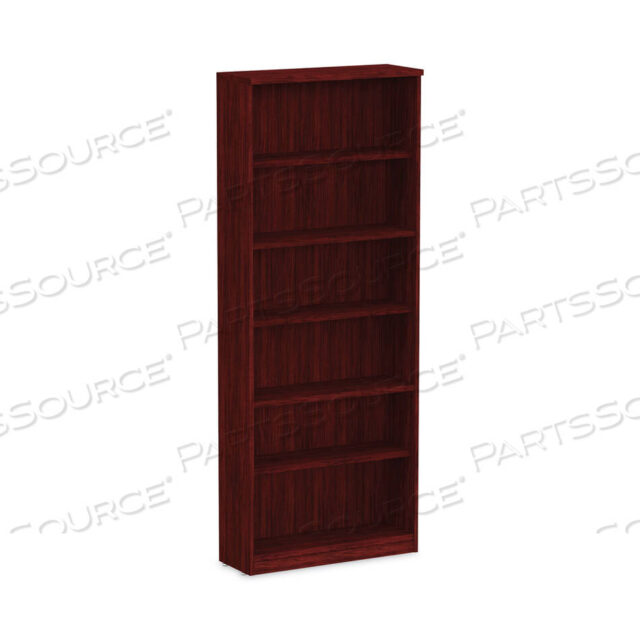 OEM#: ALEVA638232MYALERA VALENCIA SERIES BOOKCASE, SIX-SHELF, 31.75W X 14D X 80.25H, MAHOGANY by Alera