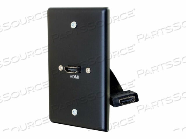 OEM#: 39878SINGLE GANG HDMI PIGTAIL BLACK WP by Legrand AV (C2G)