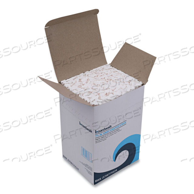 OEM#: BWK JSTW775S24WRAPPED JUMBO STRAWS, 7.75, PLASTIC, RED W/WHITE STRIPE, 400/PACK, 25 PACKS/CARTON by Boardwalk