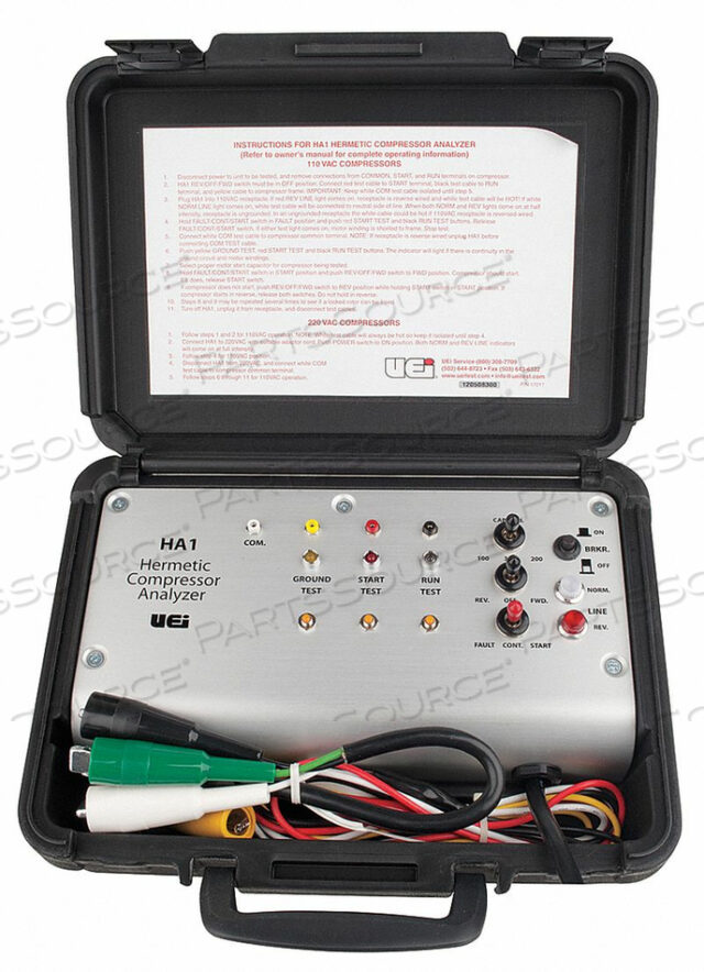 HERMETIC COMPRESSOR ANALYZER
