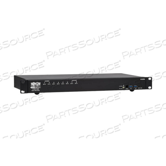 OEM#: B024-H4U081URM PERIPHERAL SHARING KVM SWITCH WITH 8-PORT 4K HDMI/USB by Tripp Lite