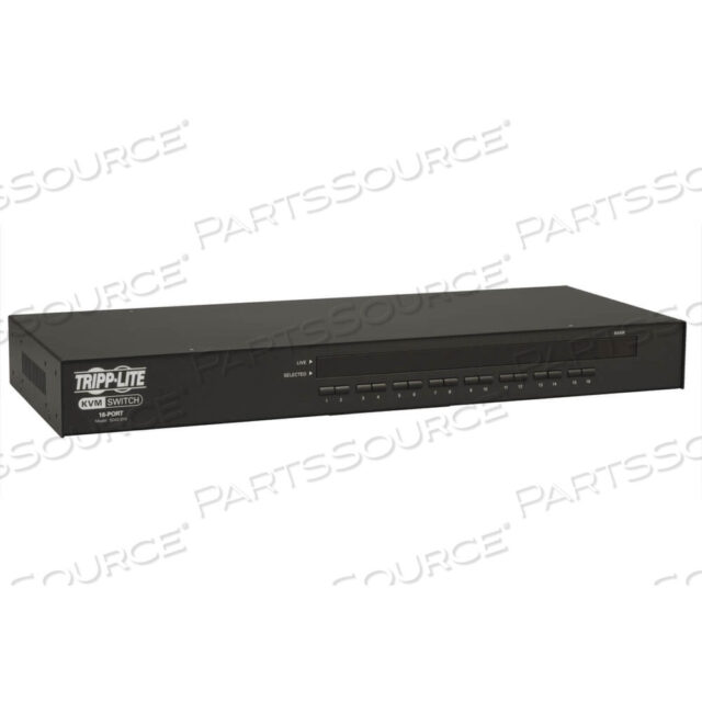 OEM#: B042-01616-PORT 1U RACKMOUNT KVM SWITCH W/ VGA, USB/PS2 & OSD by Tripp Lite