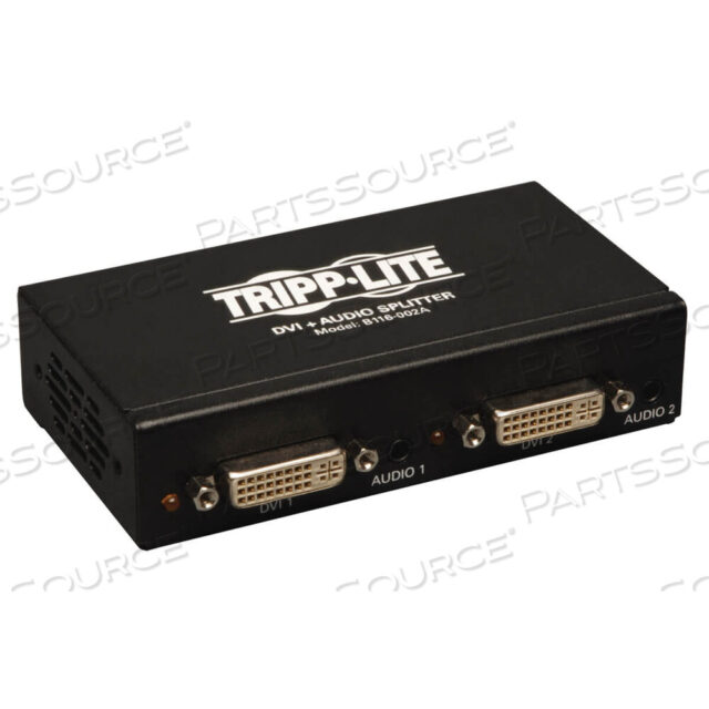 OEM#: B116-002A2-PORT DVI SINGLE LINK VIDEO / AUDIO SPLITTER / BOOSTER TAA GSA by Tripp Lite