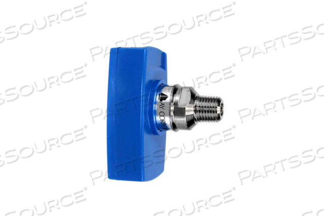 OEM#: CMF-04-4QUICK CONNECT COUPLER, 1/4 IN MNPT X FEMALE, NITROUS OXIDE, BLUE by Bay Corporation