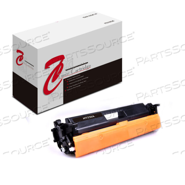 Replaces HP (Hewlett-Packard) CF230ATONER CARTRIDGE, REPLACEMENT FOR HP LASERJET PRO M203DW, MFP M227FDN, MFP 227FDW BLACK (1,600 YIELD)