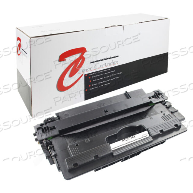 Replaces HP (Hewlett-Packard) CF214XTONER CARTRIDGE, REPLACEMENT FOR HP LASERJET 700, M712DN, M712N, M725, M725MFP, M725DN, M725DNMFP, M725F, M725FMFP, M725Z, M725ZMFP, M725Z-PLUS