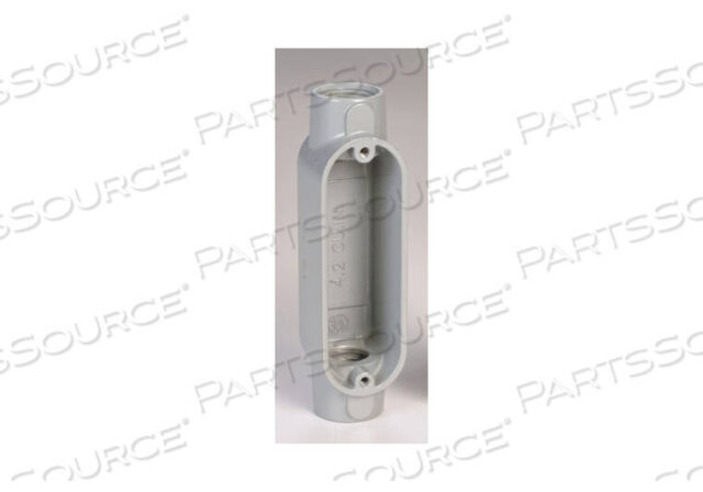 OEM#: C300-ACONDUIT BODY, RIGID, ALUMINUM, STRAIGHT, (2) 3 IN. HUBS by Appleton Electric