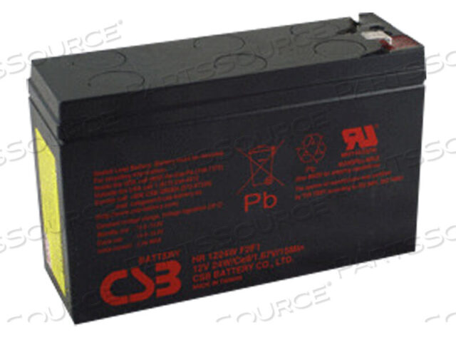 Replaces APC / American Power Conversion APCRBC154BATTERY, SEALED LEAD ACID, 12V, 6 AH