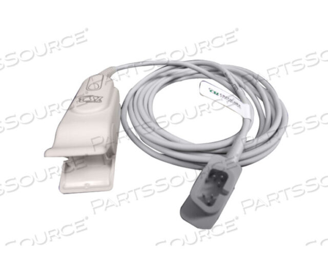 Replaces Criticare Technologies, Inc. CAT 934-10DNADULT FINGER (CLIP) REUSABLE SENSOR 10 FT.