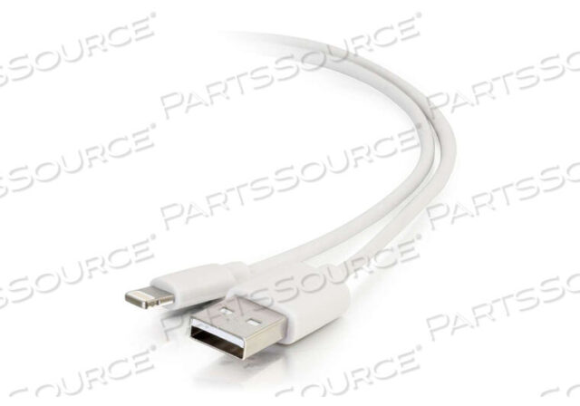 OEM#: 354983.3FT USB 2.0 A MALE - LIGHTNING MALE SYNC CHARGER CABLE - WHITE by Legrand AV (C2G)