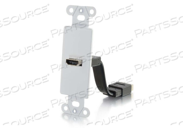 OEM#: 39710DECORA WALL PLATE HDMI F/F WHITE by Legrand AV (C2G)