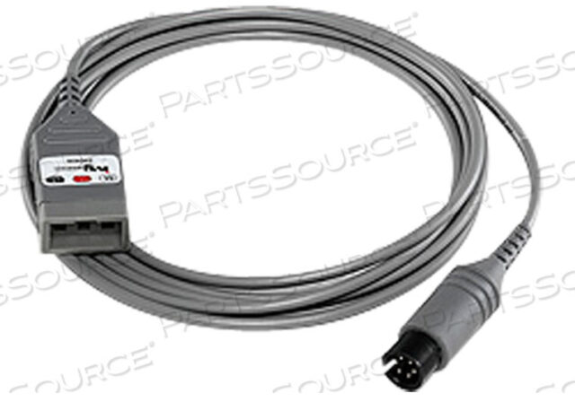 Replaces CONMED FSR13113 LEAD, DIRECT CONNECT, ECG CABLE, MOLDED, AAMI, PINCH/GRABBER