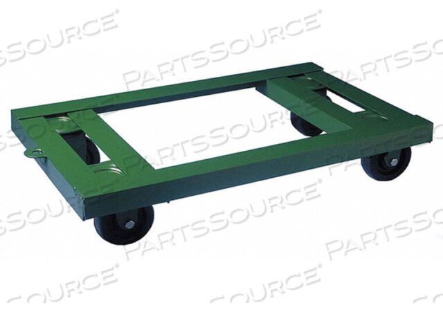 OEM#: LU-1627-4HRSTEEL DOLLY - LIP-UP - 16 X 27 - 4 HARD RUBBER WHEELS - 1600 LB. CAPACITY by Fairbanks Scale