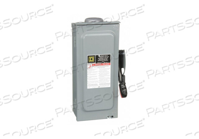 SAFETY SWITCH 600VAC 3PST 200 AMPS AC
