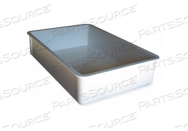 OEM#: 8800085269TOTELINE STACKING TOTE 880008 - 25-3/4L X 17-3/4W X 6H, WHITE by Molded Fiberglass
