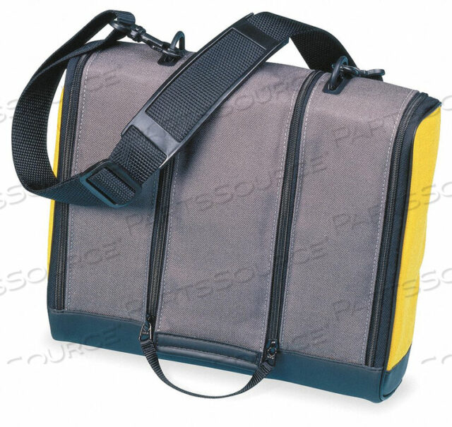 OEM#: C789SOFT CARRYING CASE 12X10X3 BLACK/YELLOW by Fluke Networks