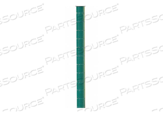 OEM#: 33UPK3METRO SUPER ERECTA 33UPK3 SITESELECT MOBILE-READY INDUSTRIAL WIRE SHELVING POST, METROSEAL GREEN EPOXY, 33 H by Intermetro Industries (Emerson)