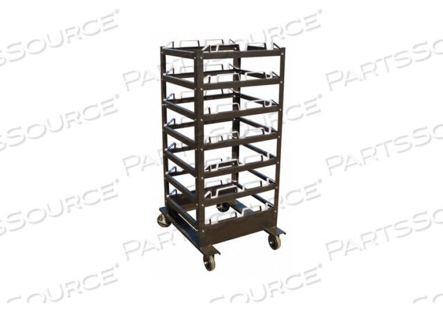 OEM#: HPSC-24STORAGE CART 24 POSTS BLACK by VISIONTRON Corp.