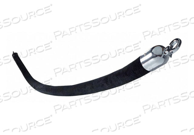 OEM#: 840BK72HE-PS1BARRIER ROPE 1-1/2 IN X 6 FT BLACK by VISIONTRON Corp.