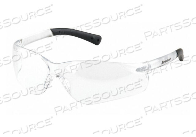 OEM#: BK310AFBEARKAT SAFETY GLASSES BK3, CLEAR ANTI-FOG LENS, CLEAR FRAME by MCR Safety