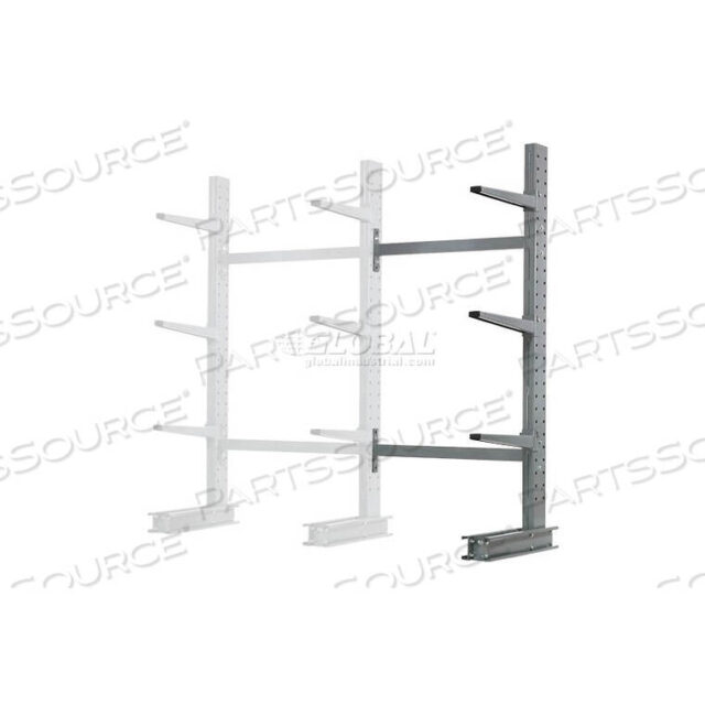 OEM#: AM6SINGLE SIDED MD ADD-ON CANTILEVER RACK UNIT, 48WX33DX6H, 8100 LB CAP, FOR USE W/1000 SERIES, NO LIP by Modern Equipment (Meco)