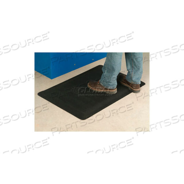 OEM#: 3447009004XCUTSINVIGORATOR CORRUGATED SAFETY MAT 1/2 THICK 4 X UP TO 75 BLACK by Apache Inc.
