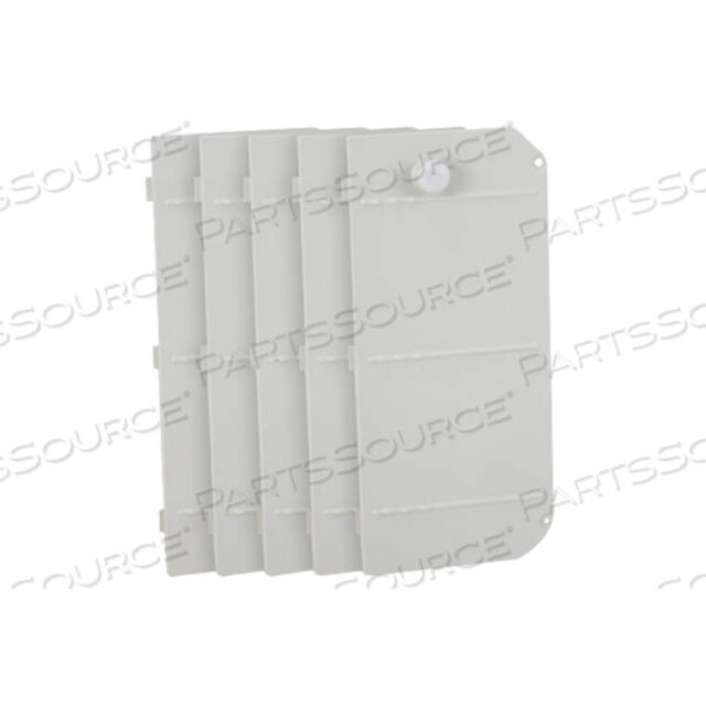 OEM#: FZ401435BATTERY DOOR KIT PACK OF 5 by B. Braun Medical Inc (Infusion Systems Division)