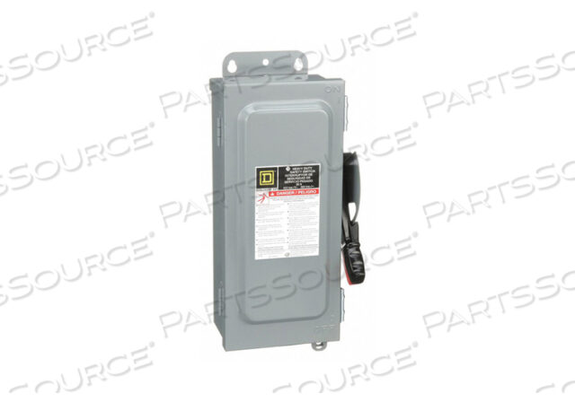 SAFETY SWITCH 600VAC 3PST 30 AMPS AC