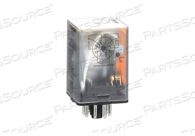 OEM#: 8501KPDR12V53H8114 GEN PURPOSE RELAY 8 PIN OCTAL 24VDC by Square D